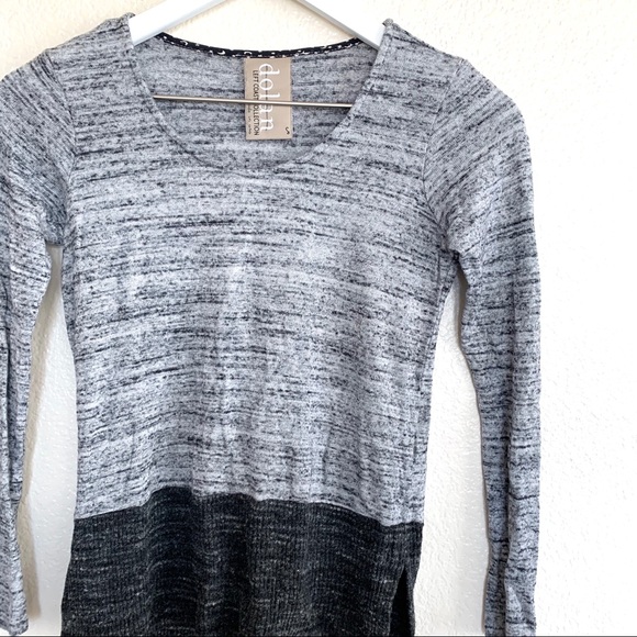 Dolan Left Coast Anthro Space Dye Long Sleeve Top - Picture 9 of 13